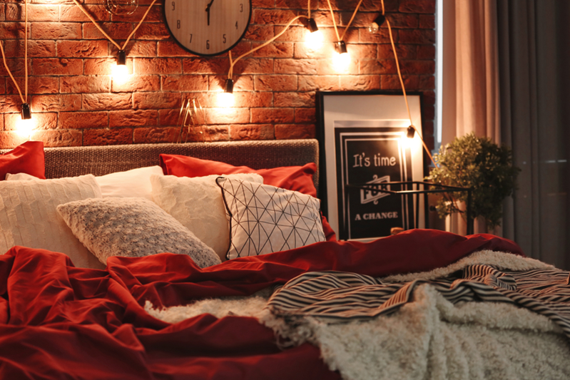 how to make a big bedroom feel cozy